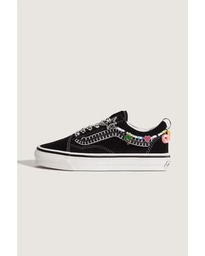 Vans Lx Old Skool Charms Sneakers Da Tennista Da Donna - Nero