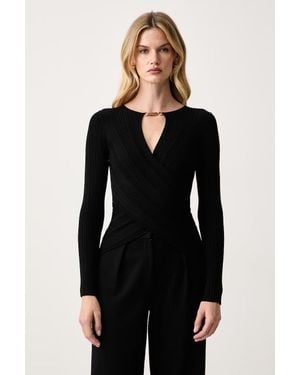 MARCIANO BY GUESS Maglione Da Donna Con Viscosa Lima - Nero