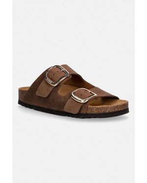 Scholl Ciabatte Slide - Marrone