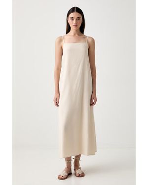 ViCOLO Vestito Con Viscosa - Neutro