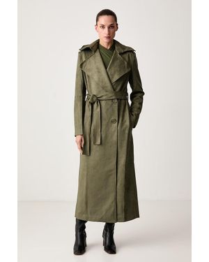 Bardot Cappotto Trench Da Donna - Verde
