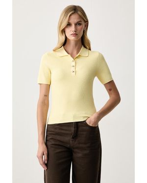 Morgan Polo Maglione Da Donna Con Viscosa - Neutro