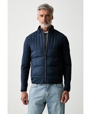 Hackett Giacca Di Mezza Stagione Da Uomo - Blu
