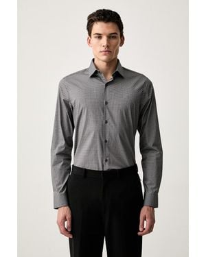 Calvin Klein Camicia Da Uomo - Grigio