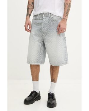 HUGO Pantaloncini Di Jeans - Grigio