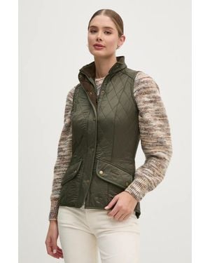 Barbour Gilet Da Donna Cavalry - Verde