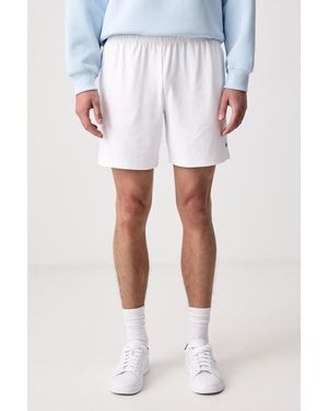 Lacoste Pantaloncini Da Tuta Da Uomo - Bianco