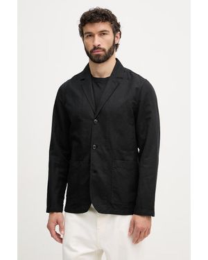 Lindbergh Da Uomo Con Lino - Nero