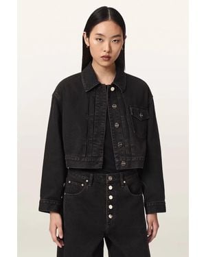 AllSaints Giacca Jeans Da Donna - Nero