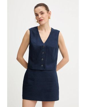 Guess Gilet Zanita - Blu