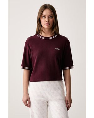 Guess T-Shirt Da Donna - Rosso