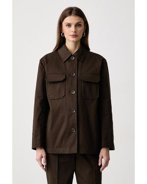 Weekend by Maxmara Cappotto Da Donna Con Cotone Wkselmo - Nero
