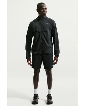 Nike Giacca Sportiva Da Uomo Stride Uv Repel - Nero