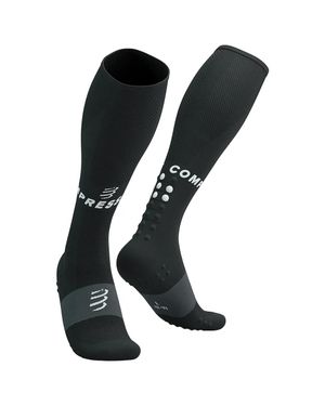 Compressport Calzini Sportivi Full Socks Oxygen - Nero