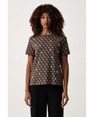 Guess T-Shirt Da Donna - Marrone