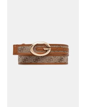 Guess Cintura Da Donna Camden - Marrone