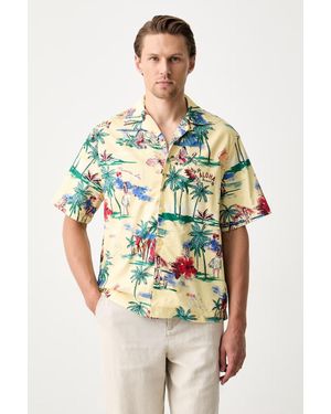 Benetton Camicia Da Uomo - Verde