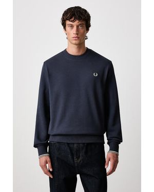 Fred Perry Felpa Da Uomo - Blu