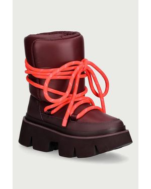 United Nude Stomper Snow Boot Stivali Da Neve Da Donna - Rosso