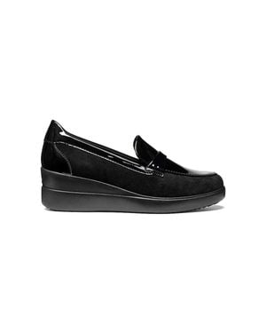 Geox Mocassini Da Donna D Stardust - Nero