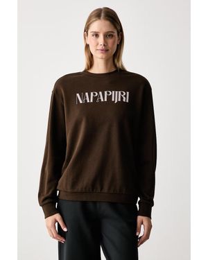 Napapijri Felpa Da Donna - Nero