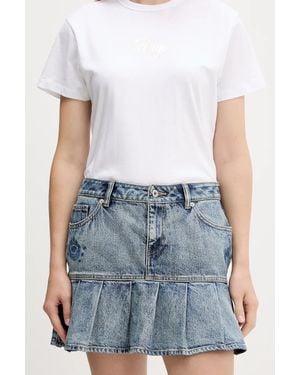 HUGO Gonna Di Jeans Gaby_B - Blu