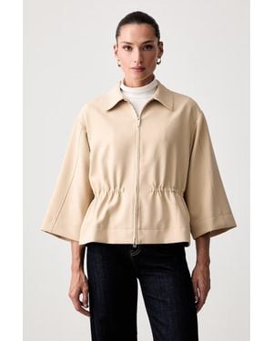 Joop! Giacca Corta Da Donna Con Viscosa - Neutro