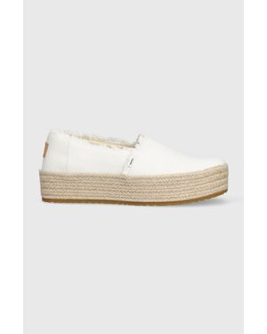 TOMS Espadrillas Valencia - Bianco