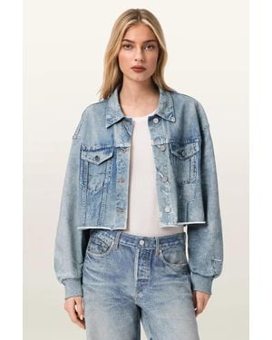 AllSaints Giacca Di Jeans Anders - Blu