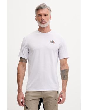 Helly Hansen T-Shirt Sportiva Da Uomo Skog Recycled Graphic - Bianco