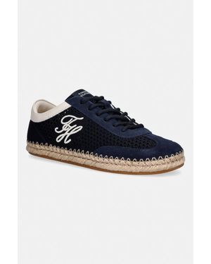 Tommy Hilfiger Th Heritage Rope Sneaker Sneakers Da Donna - Blu