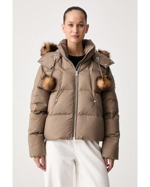 Moose Knuckles Giacca Piumino Da Donna - Neutro