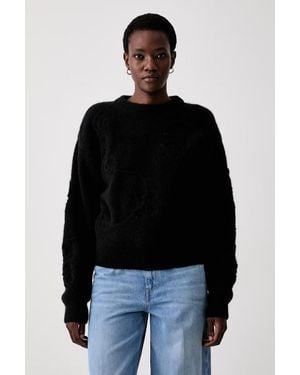ROTATE BIRGER CHRISTENSEN Maglione Da Donna Con Lana - Nero