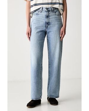 Levi's Levi's Jeans Straight Da Donna High Waisted Straight - Blu