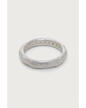 Twojeys Anello Da Uomo Placato - Metallizzato
