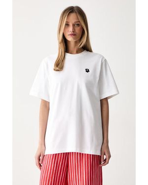 Marimekko T-Shirt Da Donna - Bianco