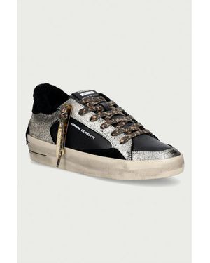Crime London Sk8 Deluxe Wedge Sneakers Da Donna - Nero