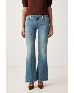 BOSS Bootcut Da Donna C_Gloria Lr - Blu