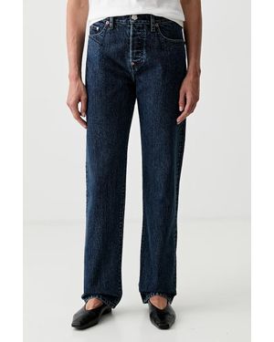 KENZO Jeans Straight Da Donna - Blu