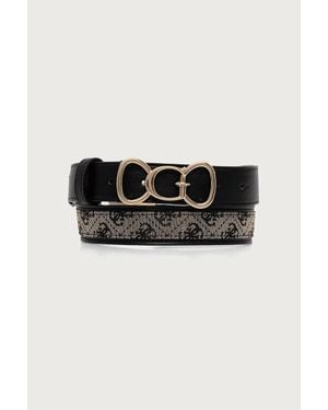 Guess Cintura Da Donna Samantha - Nero