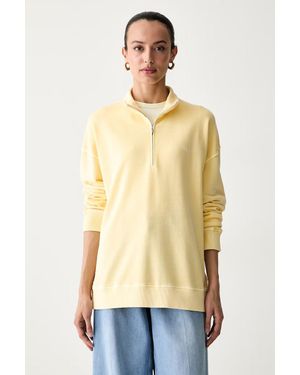 GANT Felpa Da Donna Con Lyocell - Neutro
