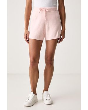 Guess Pantaloncini Loungewear Da Donna Aria - Rosa