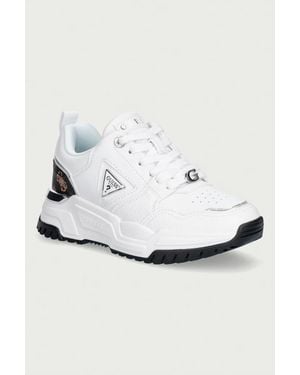 Guess Helada Sneakers Da Donna - Bianco