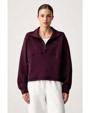 Under Armour Felpa Da Donna Con Cotone Unstoppable - Rosso