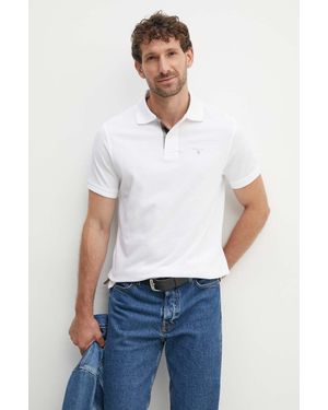 Barbour Polo Da Uomo - Bianco