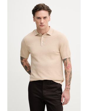 Hackett Polo Da Uomo Con Cotone - Neutro