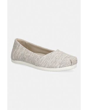 TOMS Espadrillas Da Donna Alpargata Ballet - Bianco
