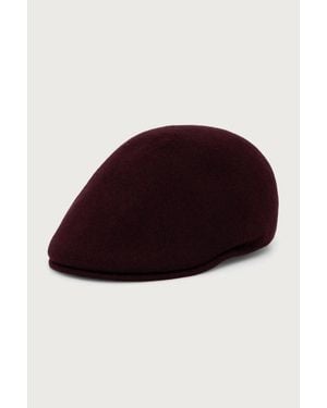 Kangol Berretto Piatto Con Lana Seamless Wool 507 - Rosso
