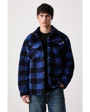Dickies Giacca Camicia Da Uomo - Blu