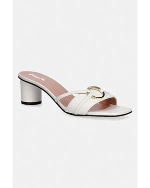 Pollini Ciabatte Slide - Metallizzato